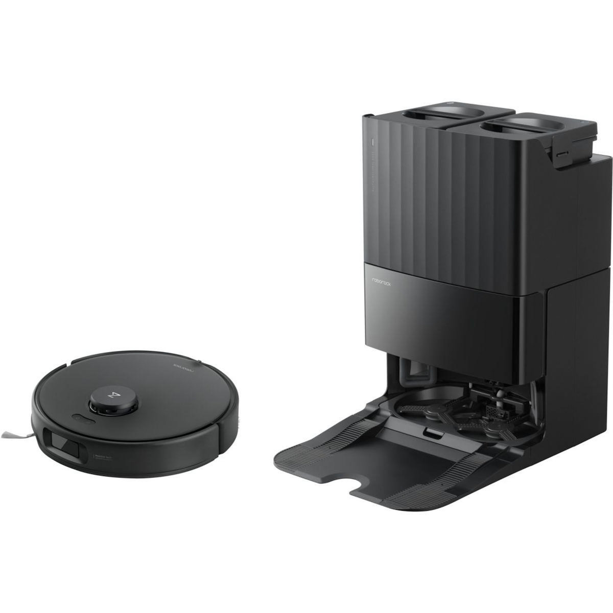 ROBOROCK Robot Aspirateur Laveur Qrevo Edge 5V1 Black