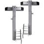 Voir la diapositive 5 : VIDAXL Set de 2 supports a barre inclinable 63 - 88 cm pour remorque a bateau