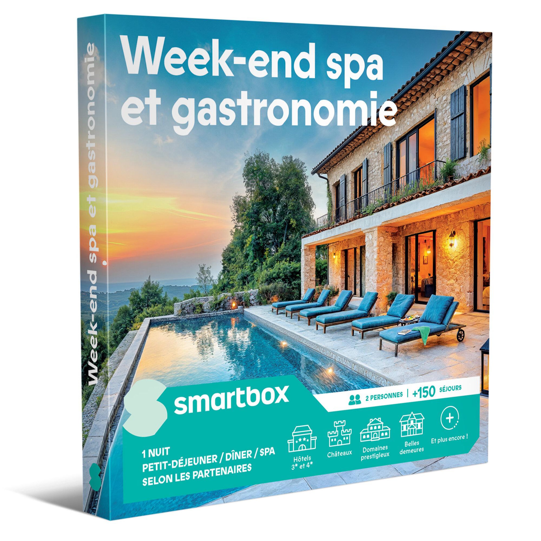 Smartbox Week-end spa et gastronomie - coffret cadeau séjour