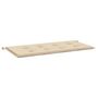 Voir la diapositive 2 : VIDAXL Coussin de banc de jardin beige 100x50x3 cm tissu oxford