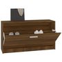Voir la diapositive 4 : VIDAXL Banc à chaussures Chêne marron 80x24x45 cm Bois d ingénierie