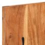 Voir la diapositive 5 : VIDAXL Porte-manteaux muraux 2 pcs 36x3x110 cm Bois d'acacia massif