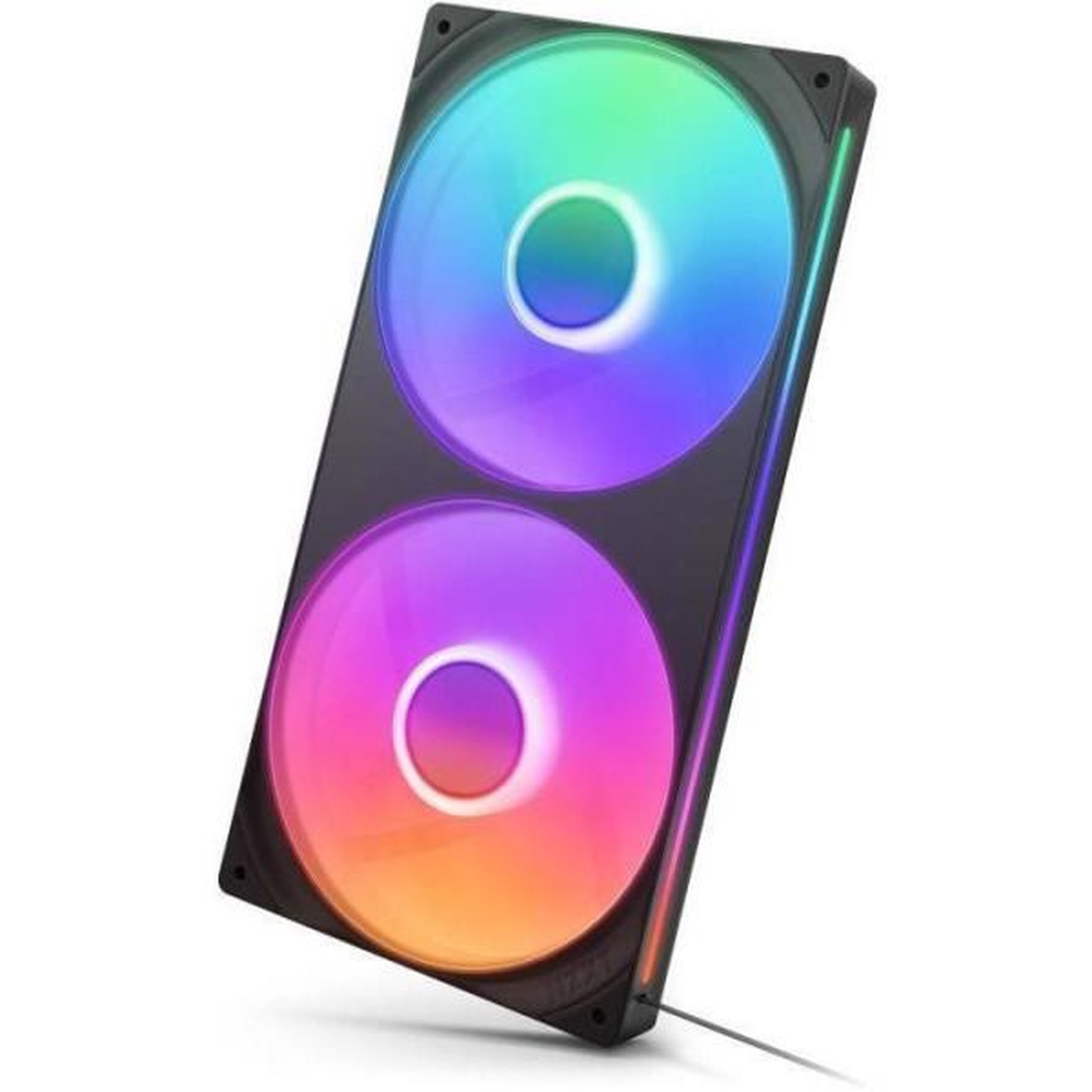 Voir la diapositive 2 : NZXT Ventilateur PC - NZXT - F280RGB Core a cadre unique (RF-U28HF-B1) - Ø 280 mm
