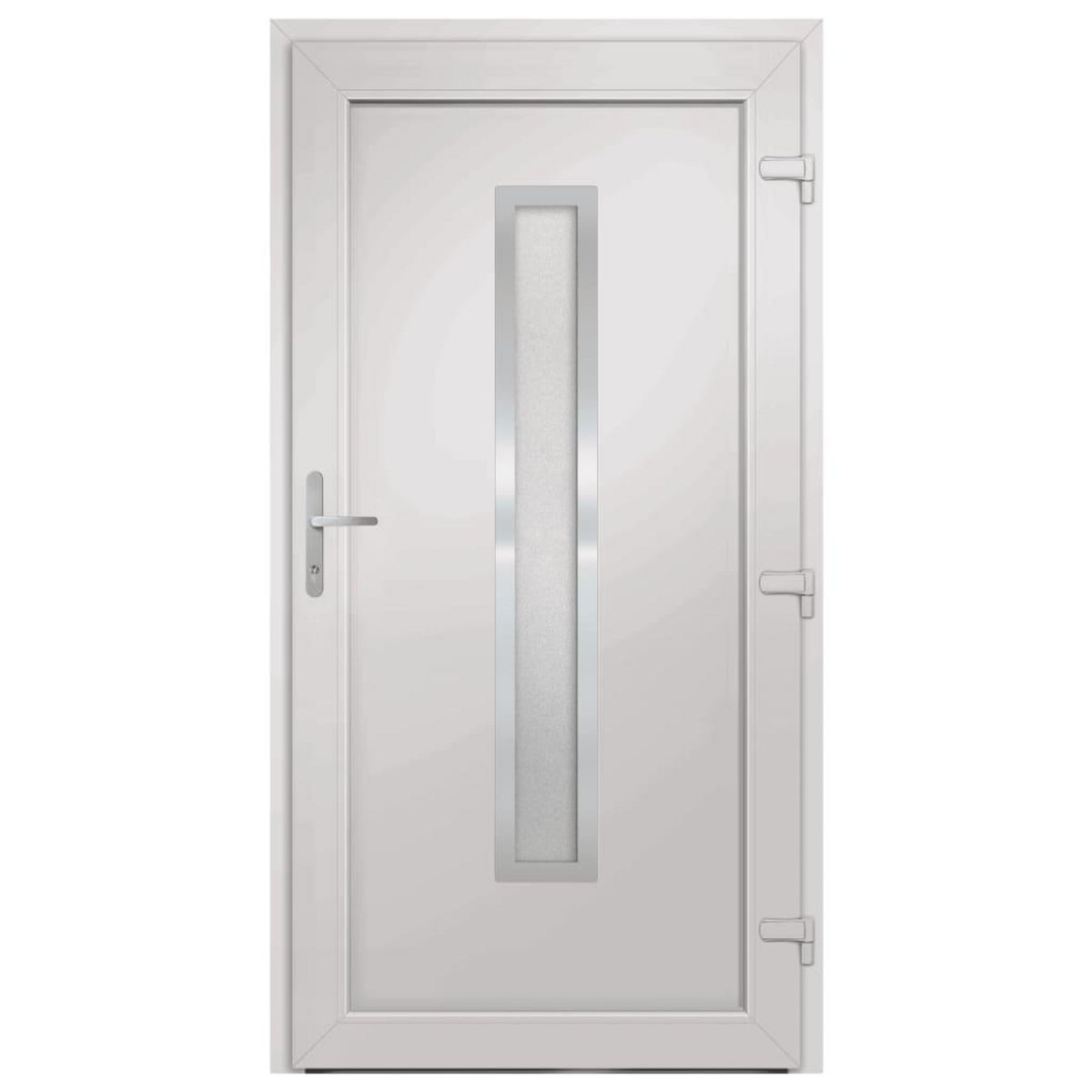 VIDAXL Porte d'entree Blanc 98x200 cm PVC