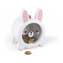 Voir la diapositive 2 : Juratoys-Janod tirelire lapin blanc janod