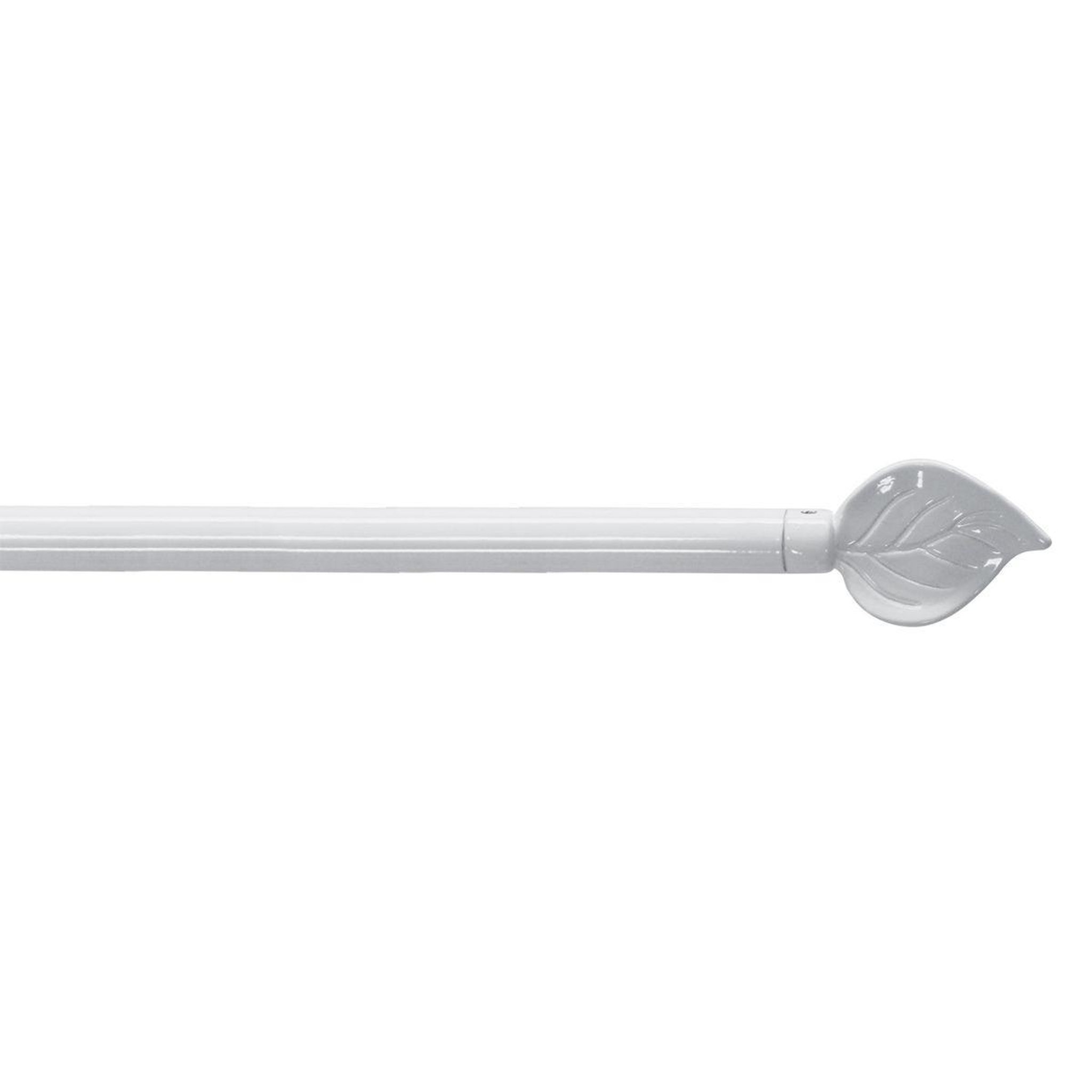 Douceur d'Intérieur Tringle déco extensible  folia  60-80cm blanc