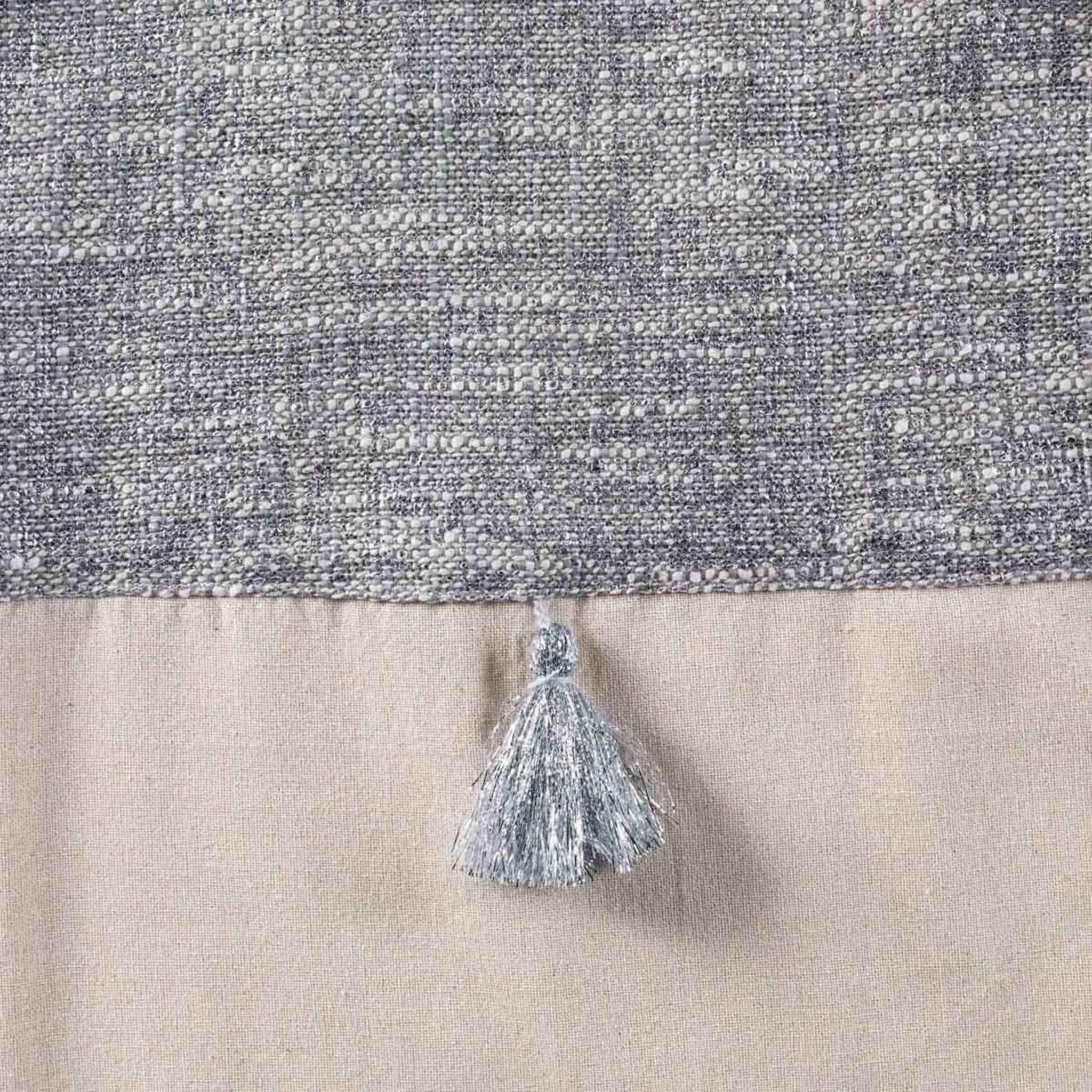 Voir la diapositive 3 : Douceur d'Intérieur Rideau à œillets  new sultan  140x240cm argent