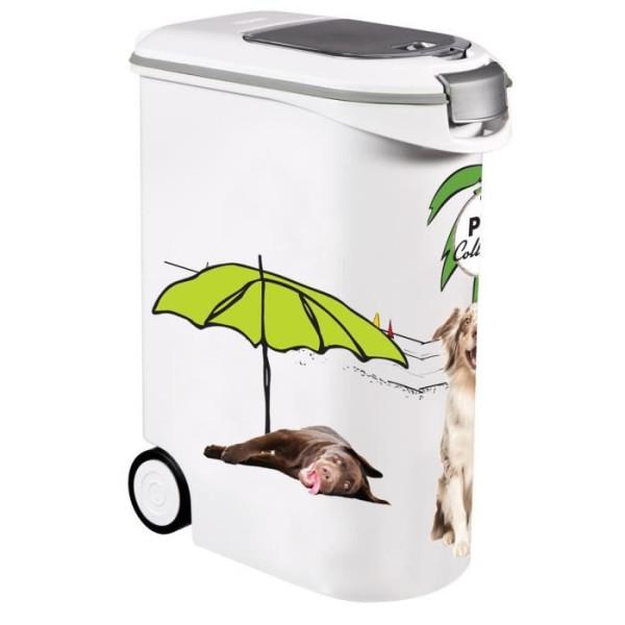 CURVER Boite pour les croquettes Curver PetLife 20 kg conteneur de stockage d'aliments