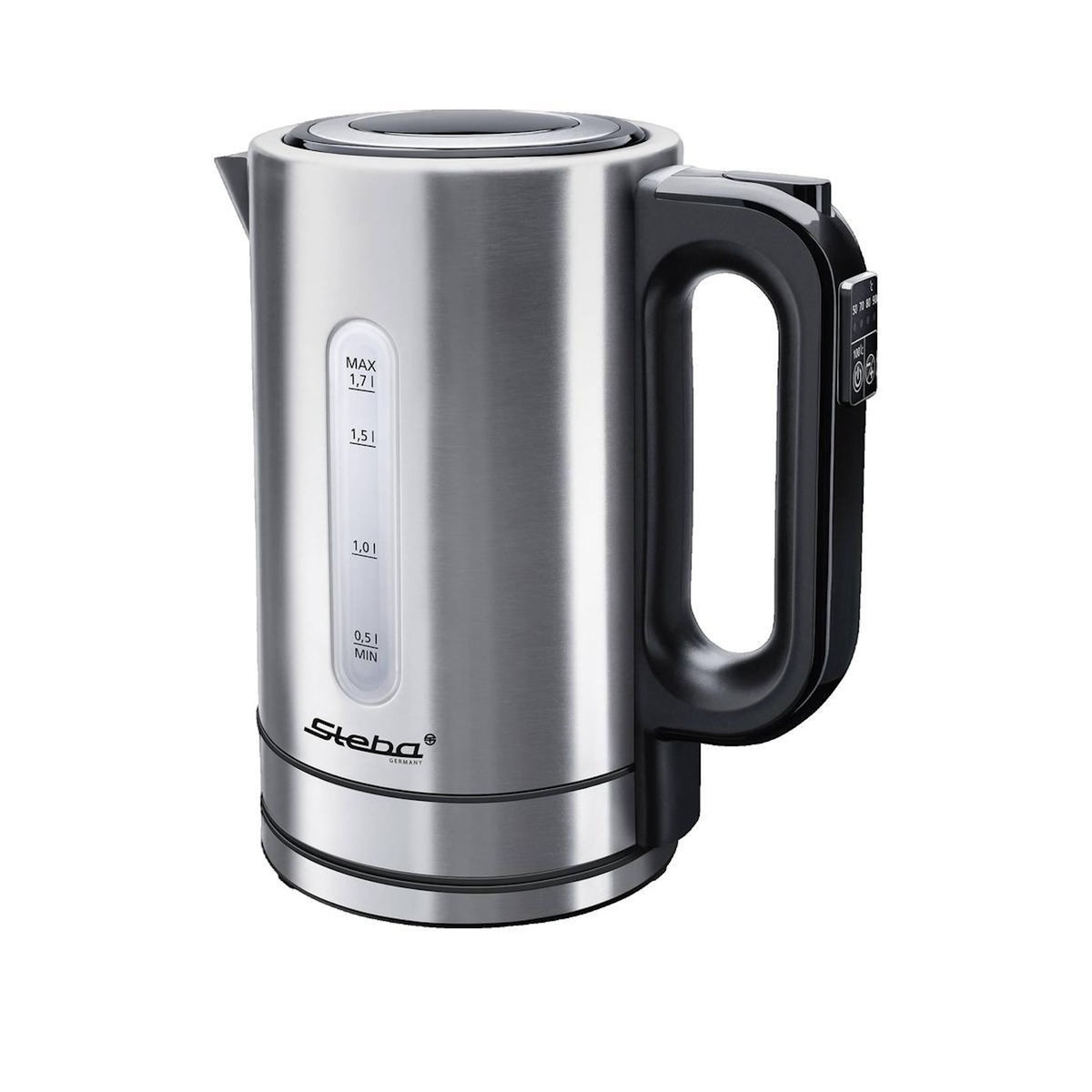 STEBA Bouilloire électrique Steba WK 21 avec 5 réglages de température et capacité de 1,7 litre
