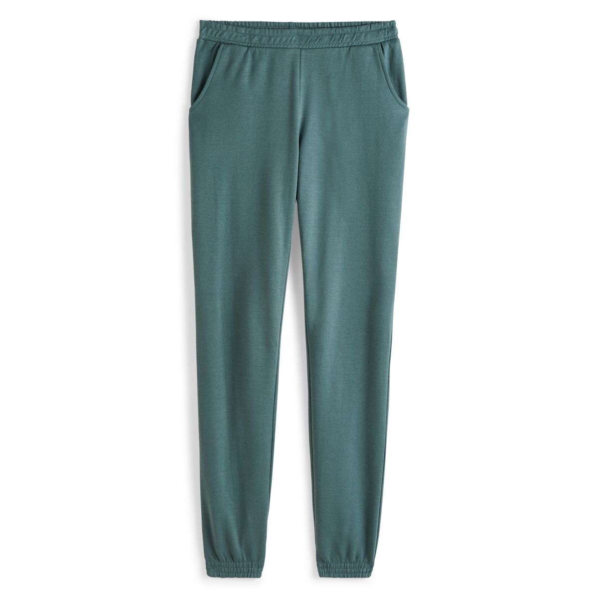 INEXTENSO Jogging élastique vert femme