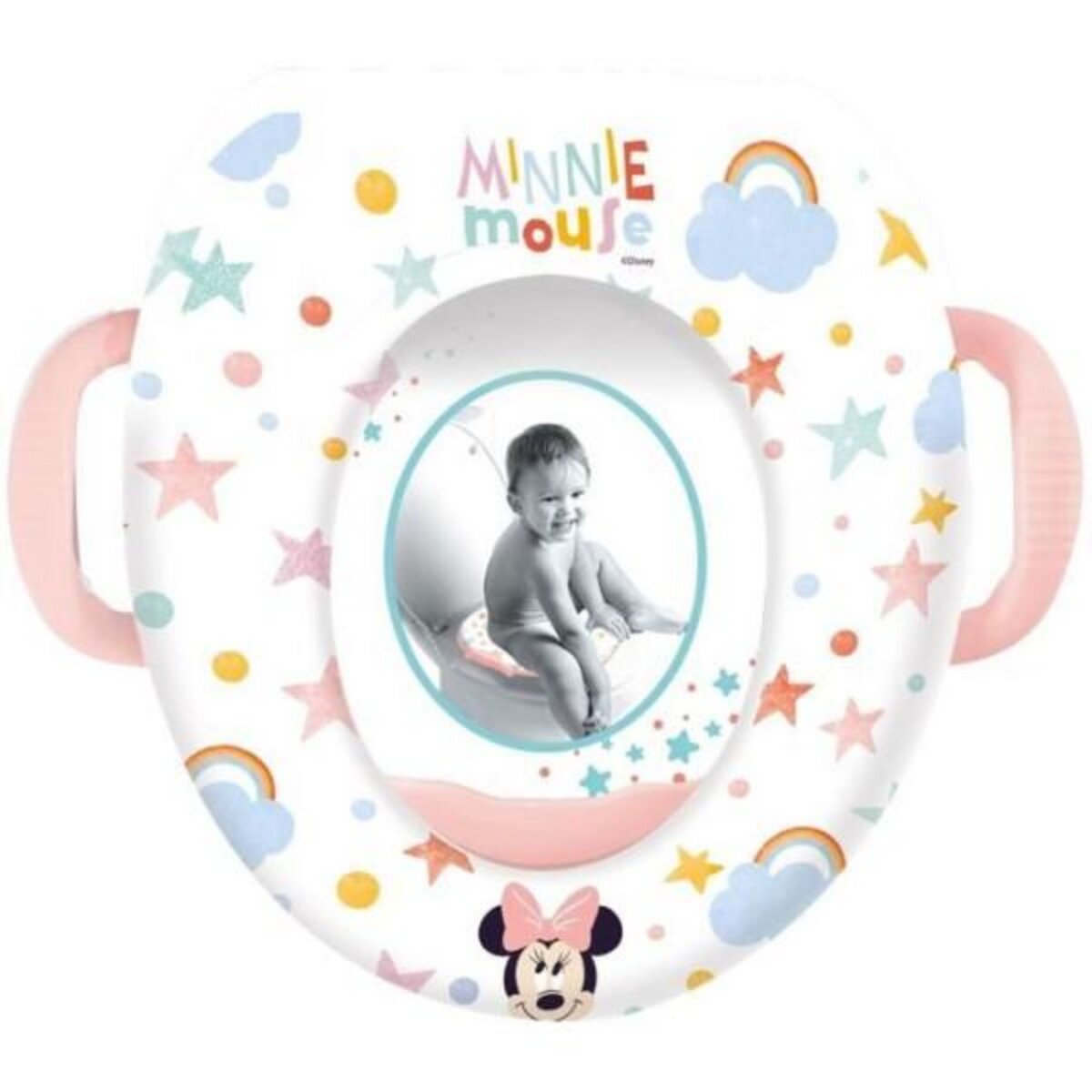 THERMOBABY Réducteur WC THERMOBABY CONFORT MINNIE - Avec poignée