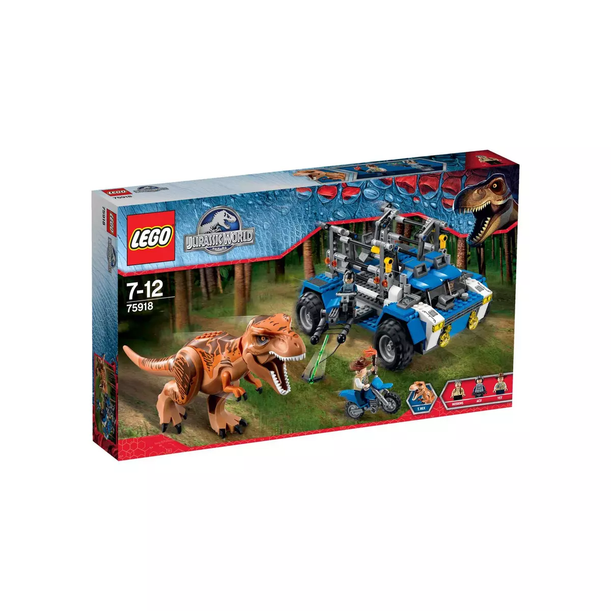 LEGO Jurassic World 75918 - La poursuite du T-Rex