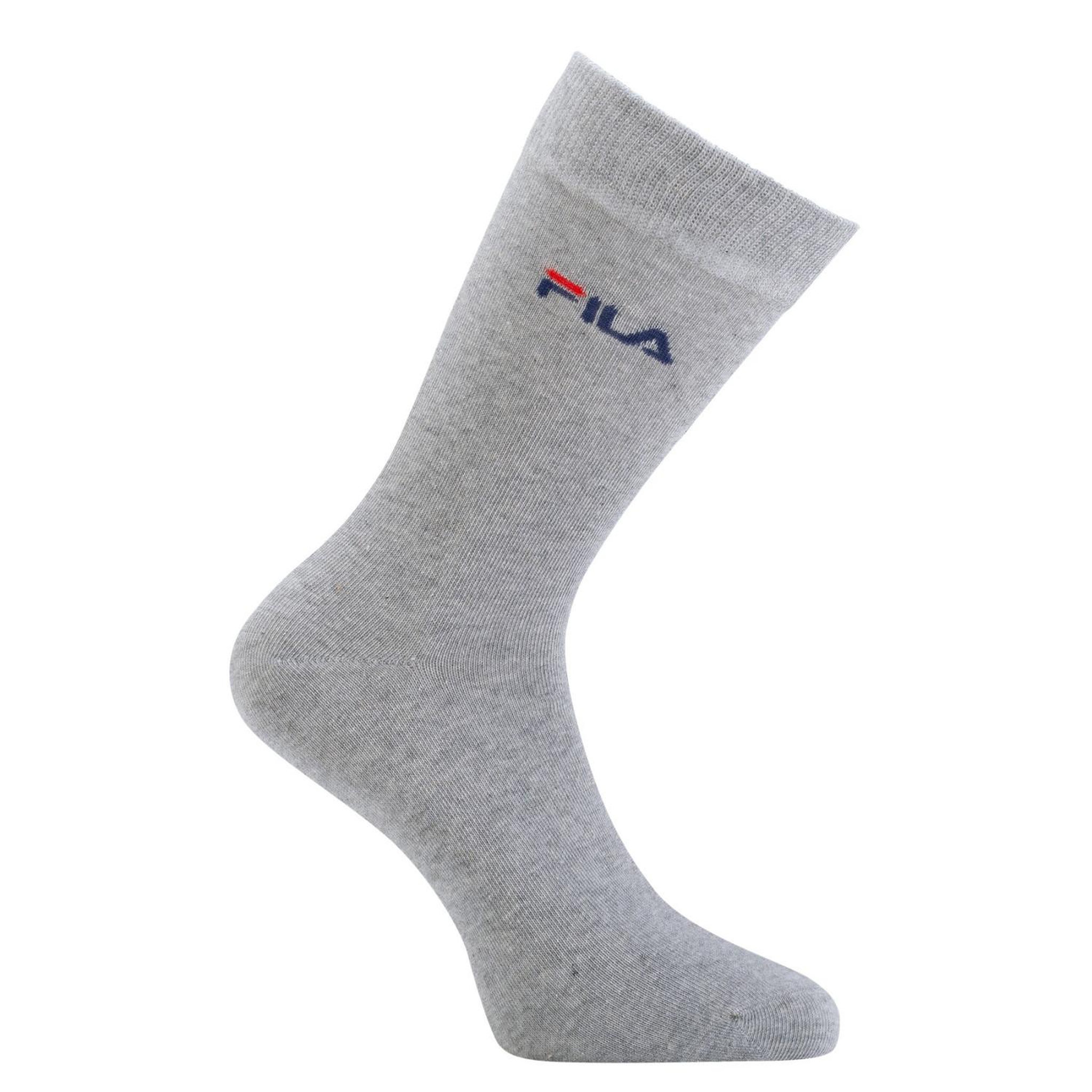 Voir la diapositive 4 : FILA Lot de 6 paires de chaussettes de ville homme assortis