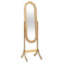 Voir la diapositive 1 : VIDAXL Miroir sur pied 45,5x47,5x160 cm bois d'ingenierie