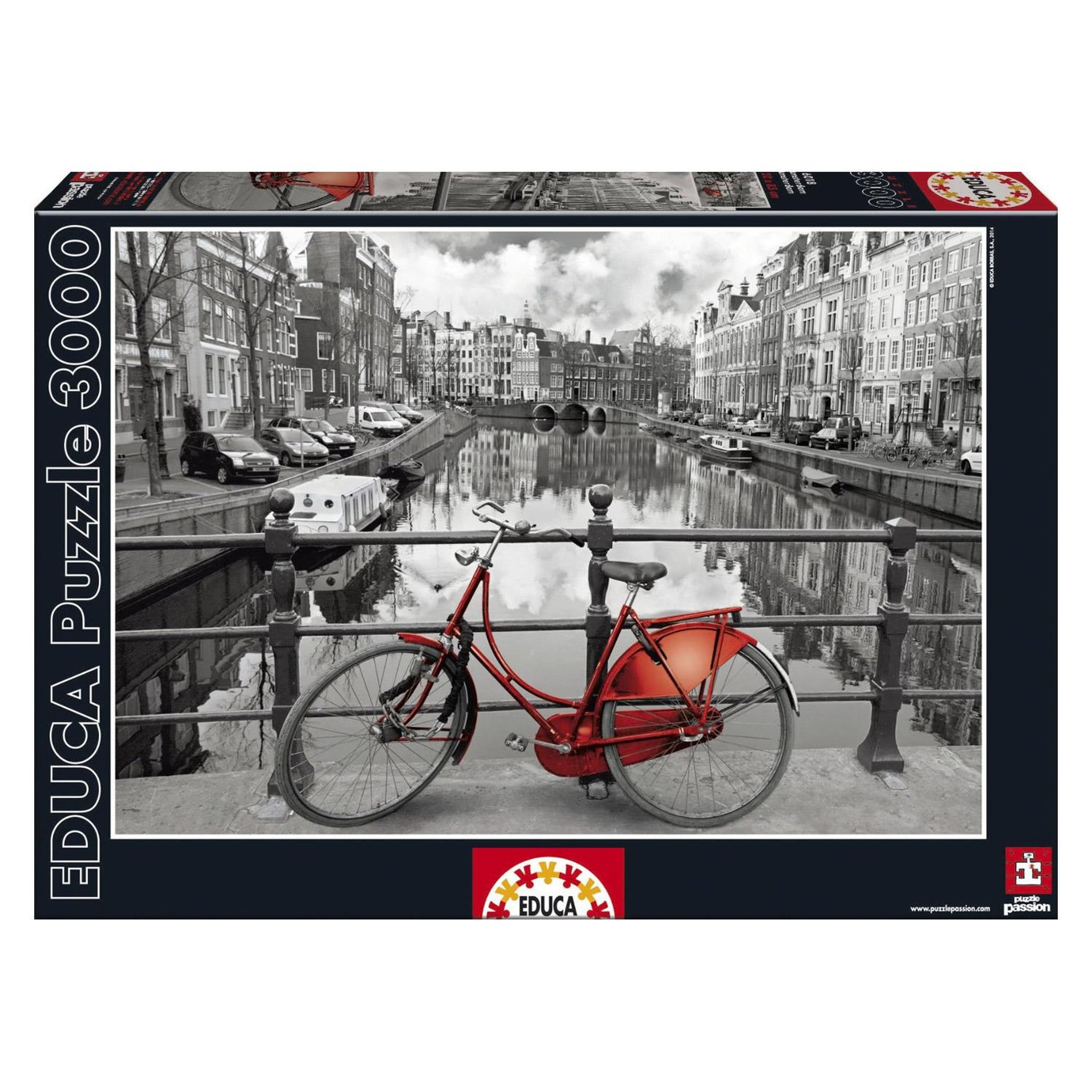 Voir la diapositive 2 : EDUCA EDUCA Puzzle 3000 Pieces - Amsterdam