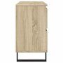 Voir la diapositive 4 : VIDAXL Armoire salle de bain chene sonoma 80x33x60cm bois d'ingenierie