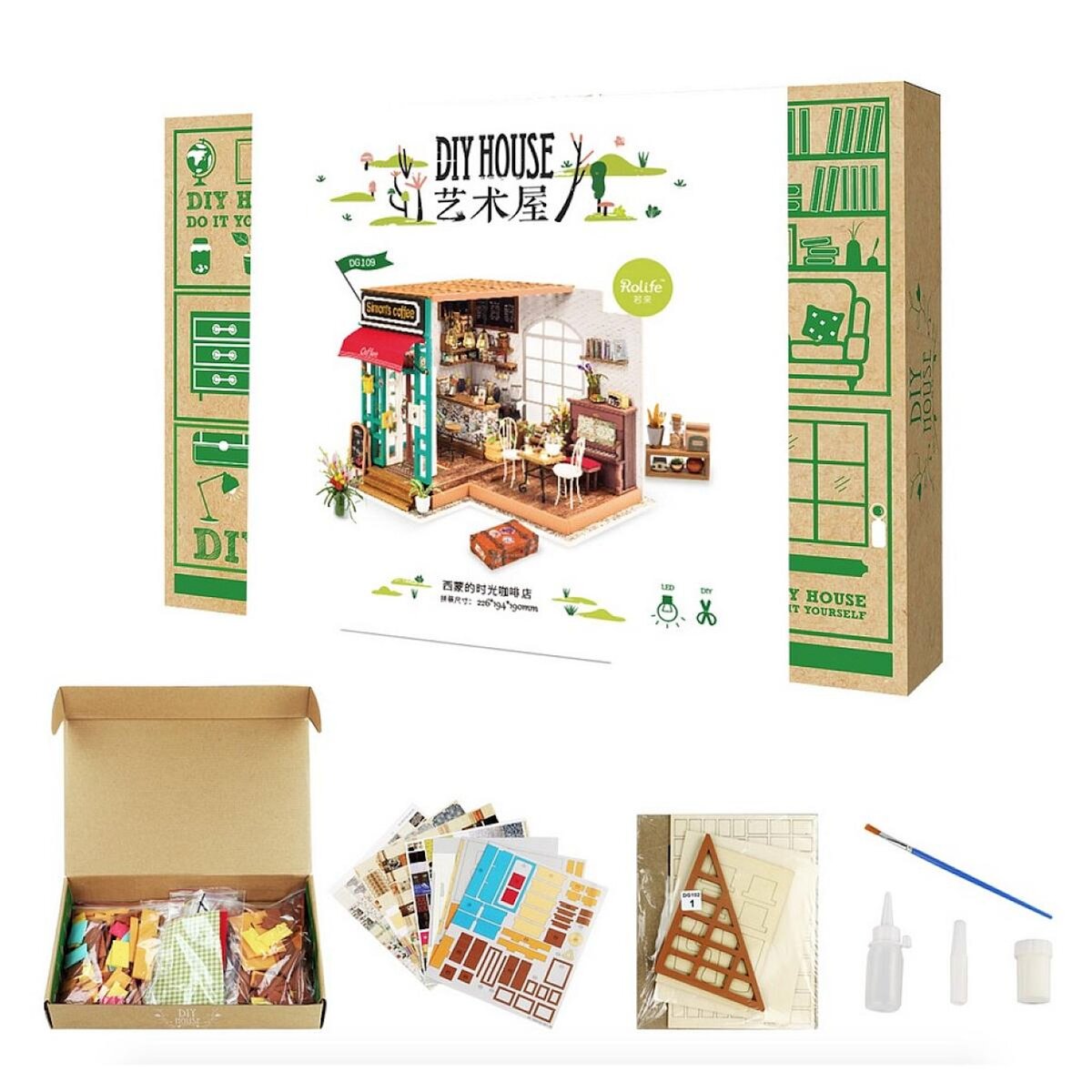 ROBOTIME Maquette boutique  Simon's Coffee