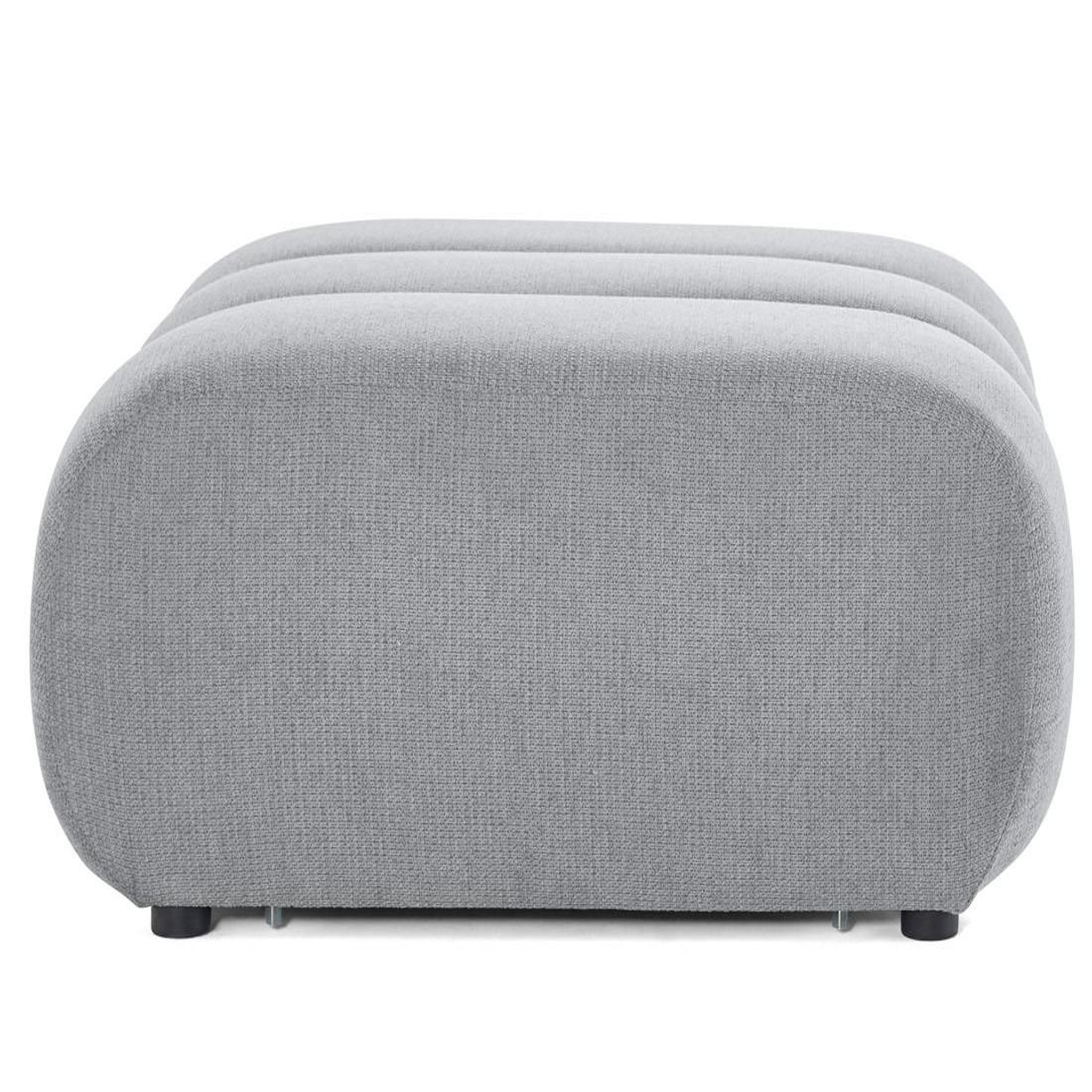 Voir la diapositive 4 : LISA DESIGN Debbie - pouf en tissu texturé