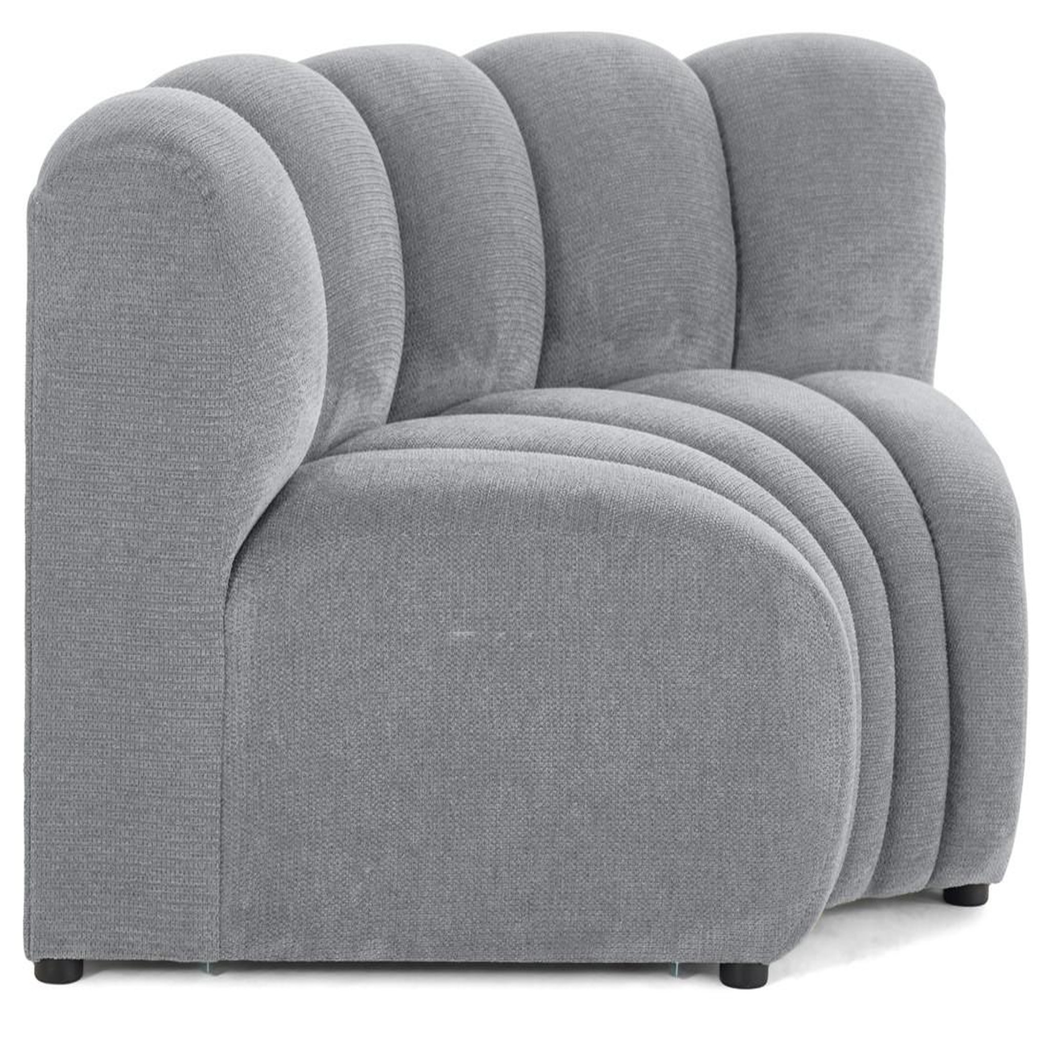Voir la diapositive 5 : LISA DESIGN Debbie - module d'angle réversible en tissu texturé