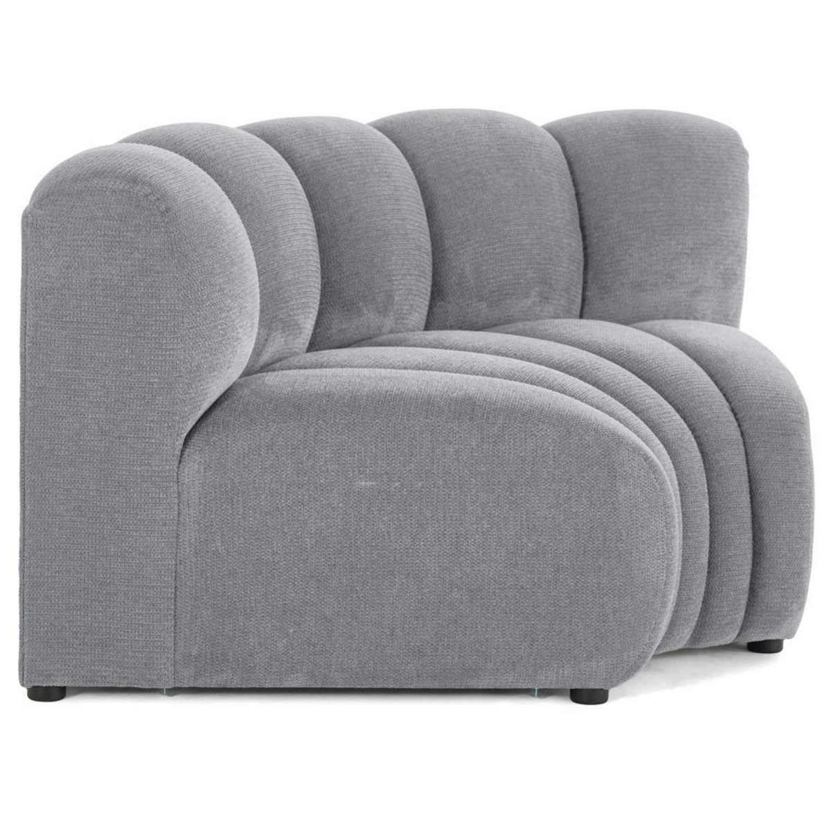 LISA DESIGN Debbie - module d'angle réversible en tissu texturé