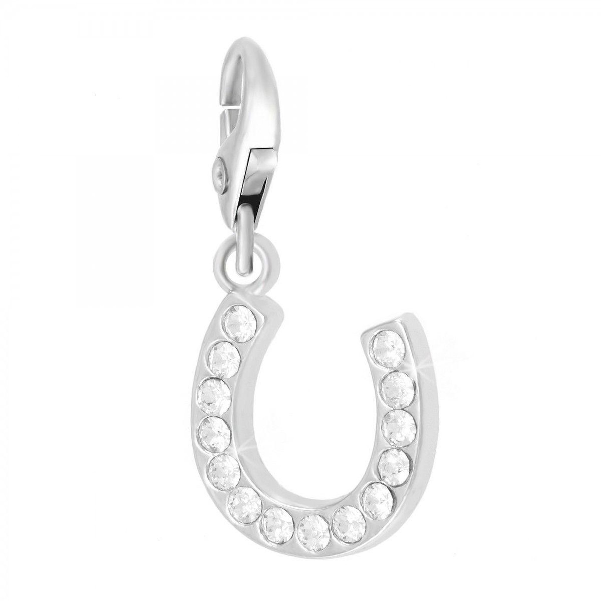 SC CRYSTAL Charm Fer à cheval SC Crystal orné de Cristaux scintillants