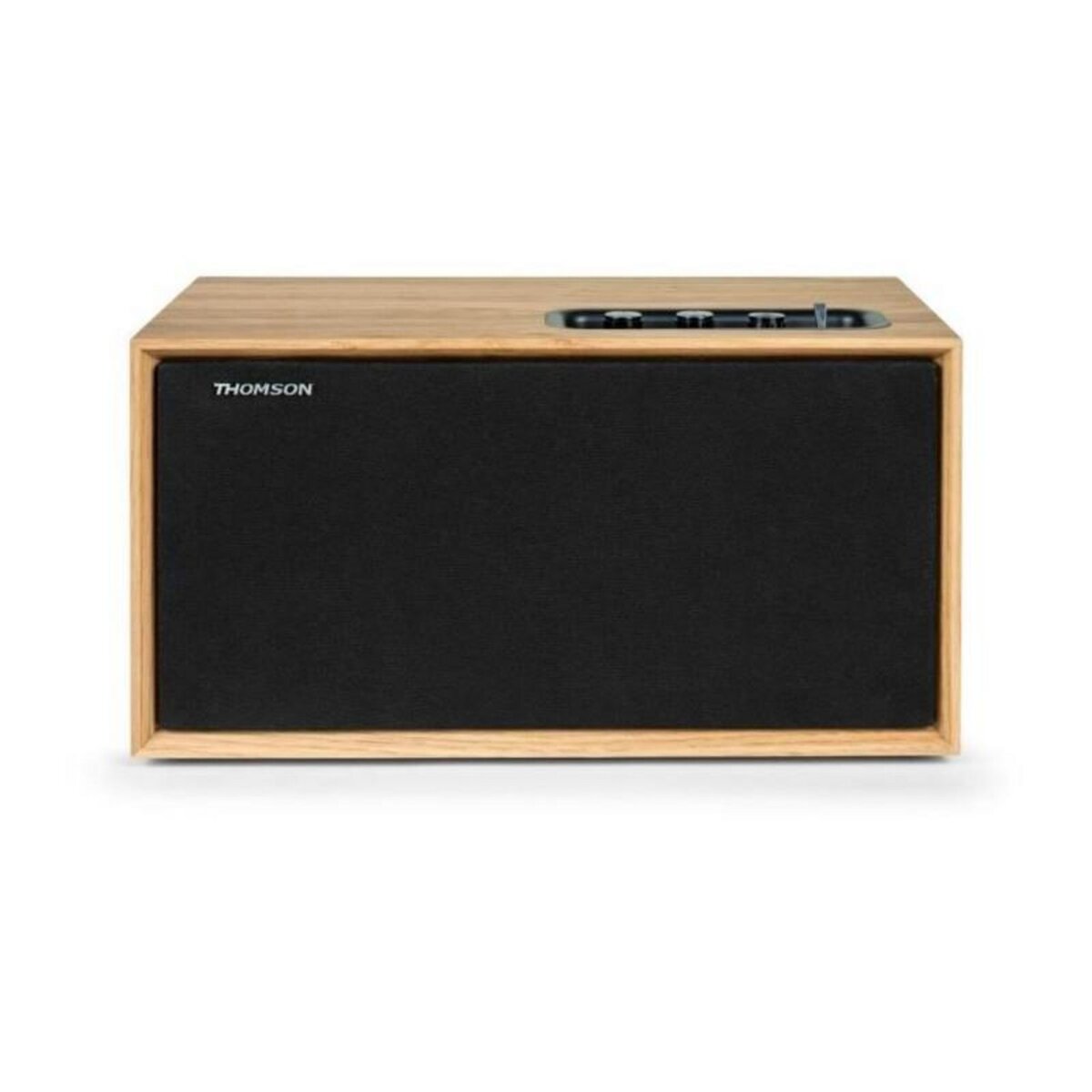 THOMSON Enceinte résidentielle en bois - THOMSON - WS502 - Bluetooth 5.0, 100W, RCA, USB, AUX-IN