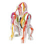 Voir la diapositive 1 : Paris Prix Statuette Déco Gorille  Rainbow  46cm Multicolore