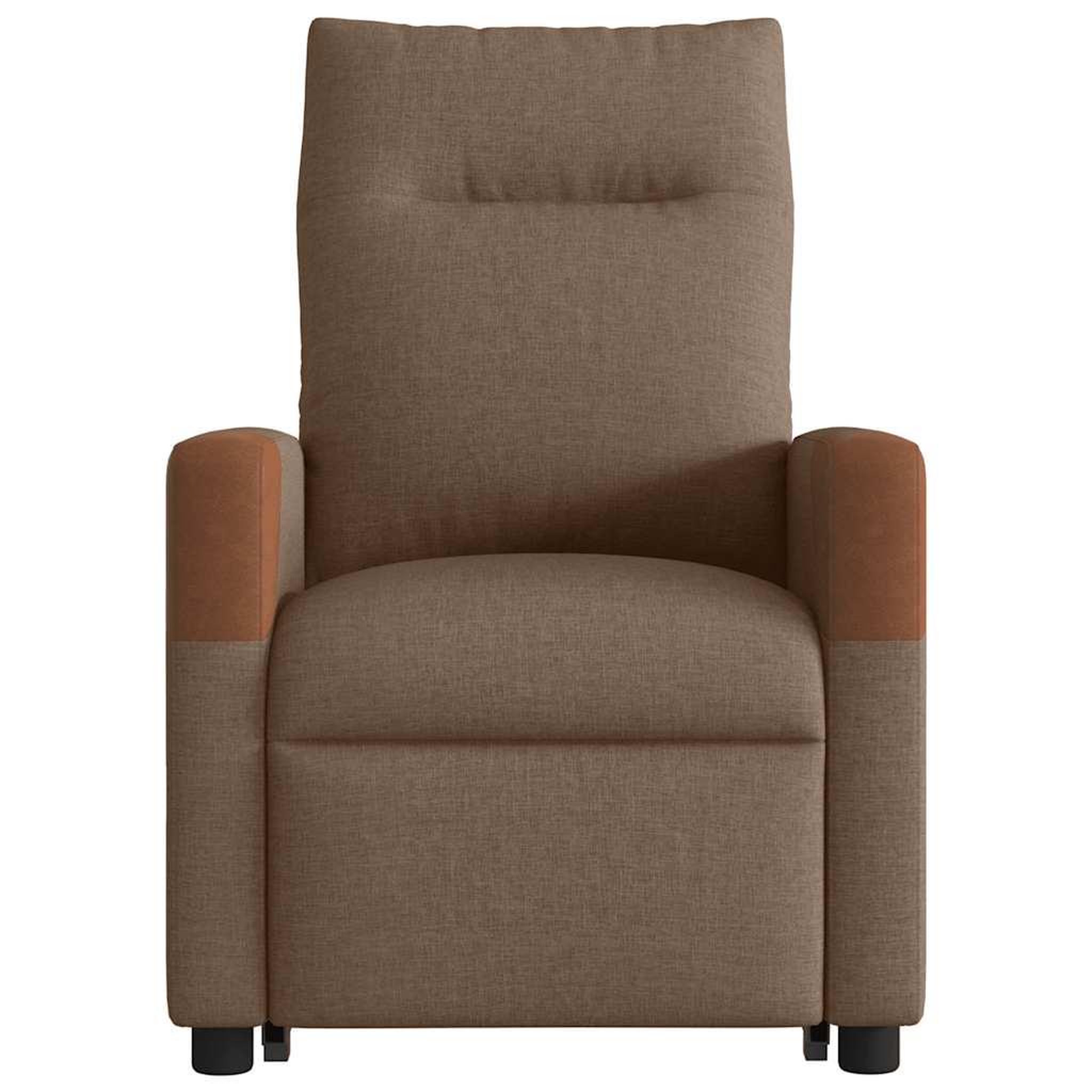 Voir la diapositive 5 : VIDAXL Fauteuil inclinable Marron Tissu