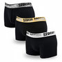 Voir la diapositive 1 : SERGIO TACCHINI Sergio Tacchini Pack de Boxers Homme Lot de 3