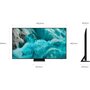 Voir la diapositive 2 : Samsung TV QLED TQ65Q7F5 4K AI SmartTV 2025