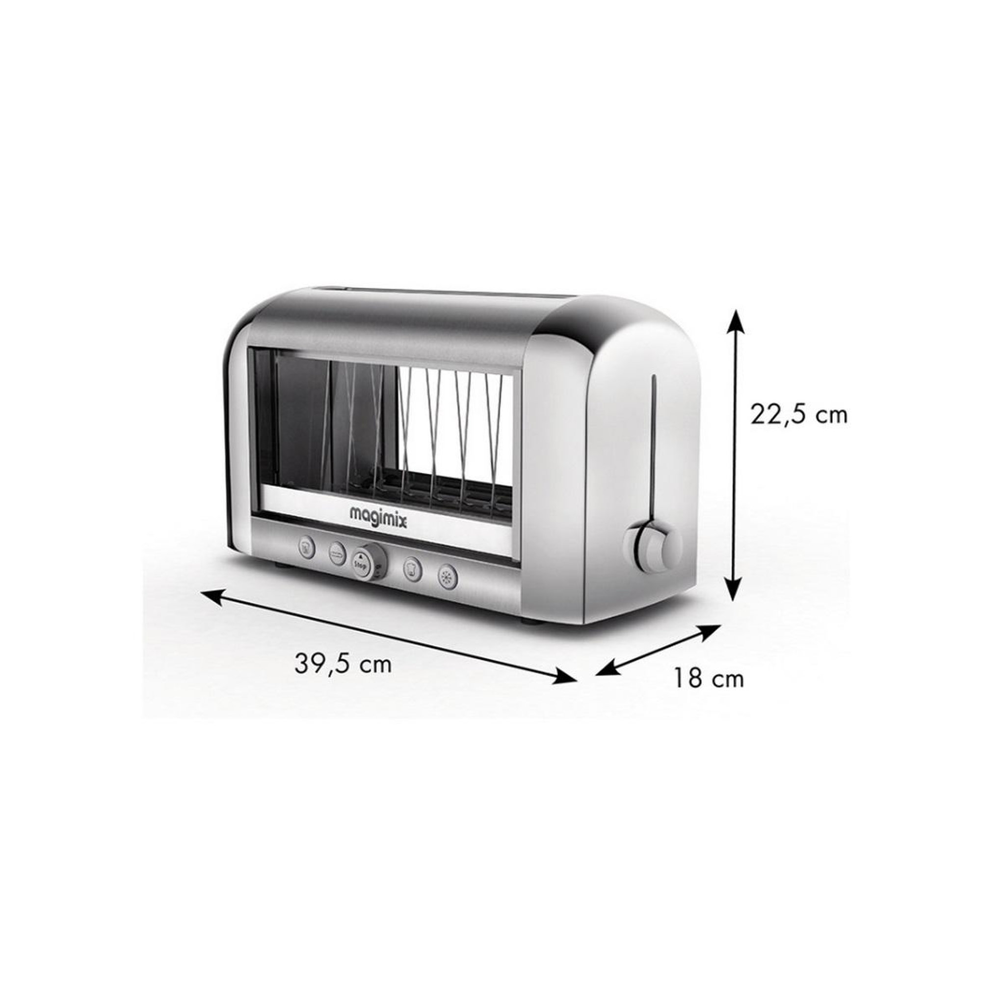 Voir la diapositive 5 : MAGIMIX Le toaster vision pano.bros.brie( 2) - 11538