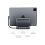 Voir la diapositive 3 : SATECHI Station d'accueil USB-C pour iPad Pro