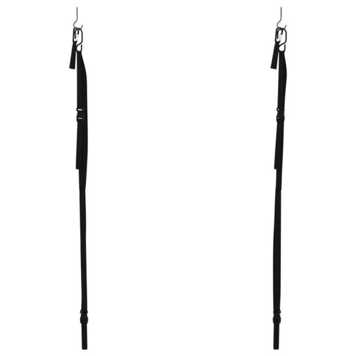 VIDAXL Sangles de rangement doubles kayak avec clips de pagaie 50 kg