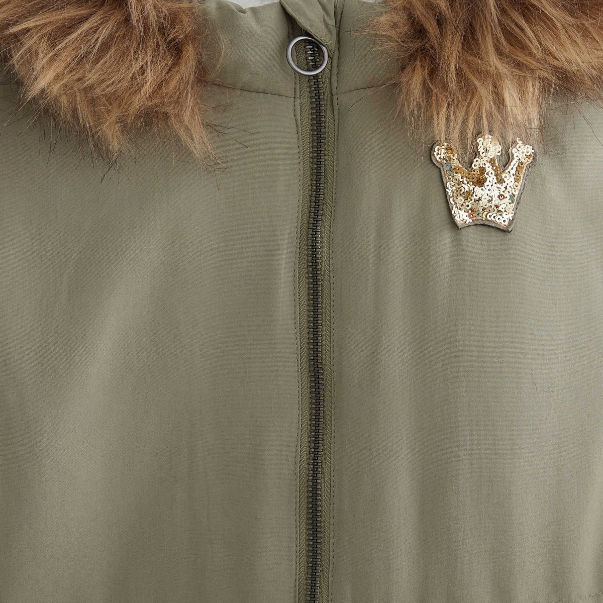 IN EXTENSO Parka à capuche fille