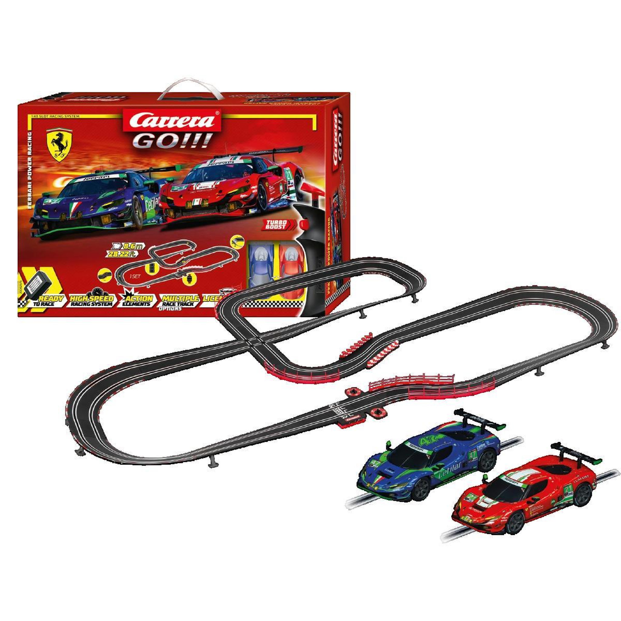 Carrera Circuit de course carrera Ferrari Power Racing