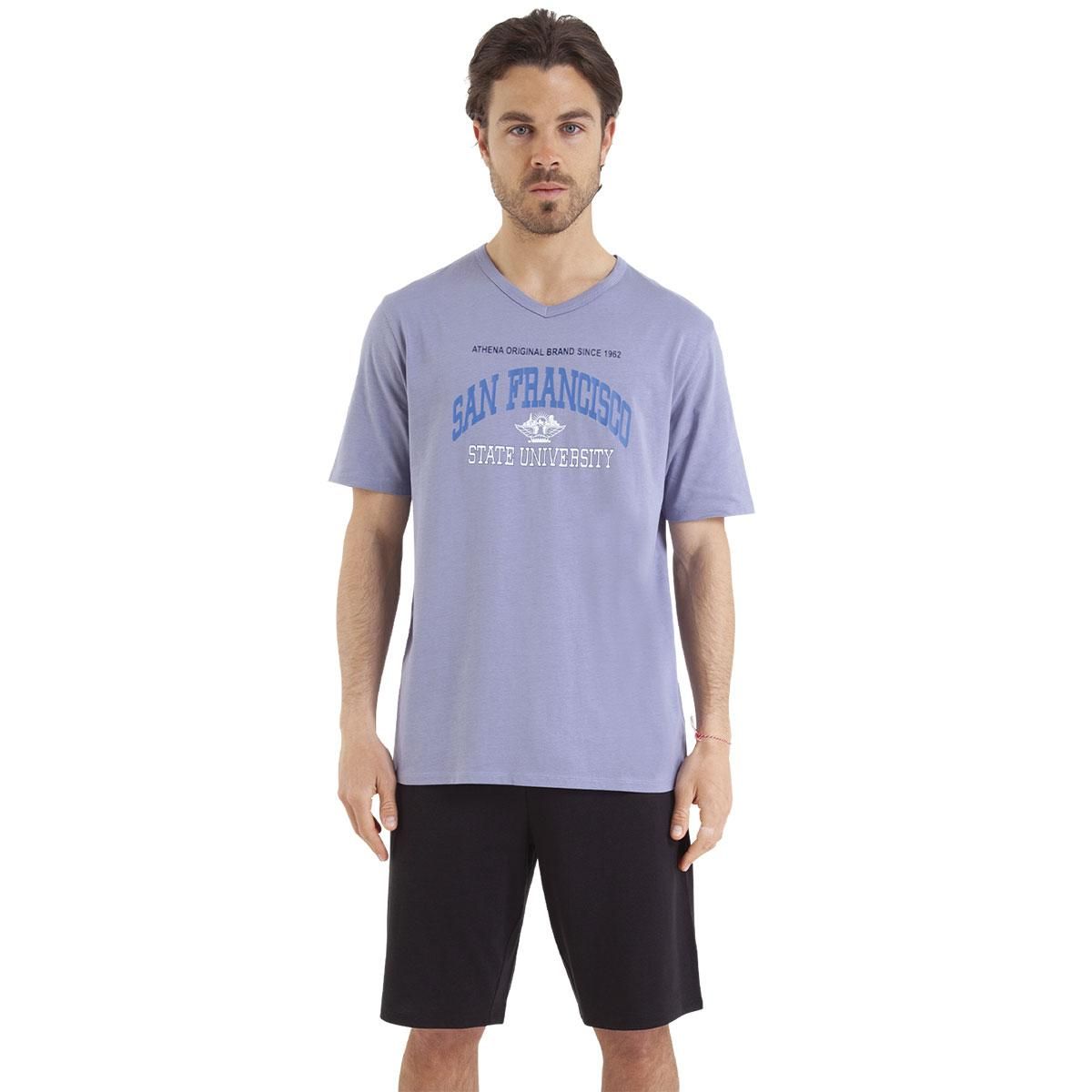 Athena Pyjama court homme Ecopack