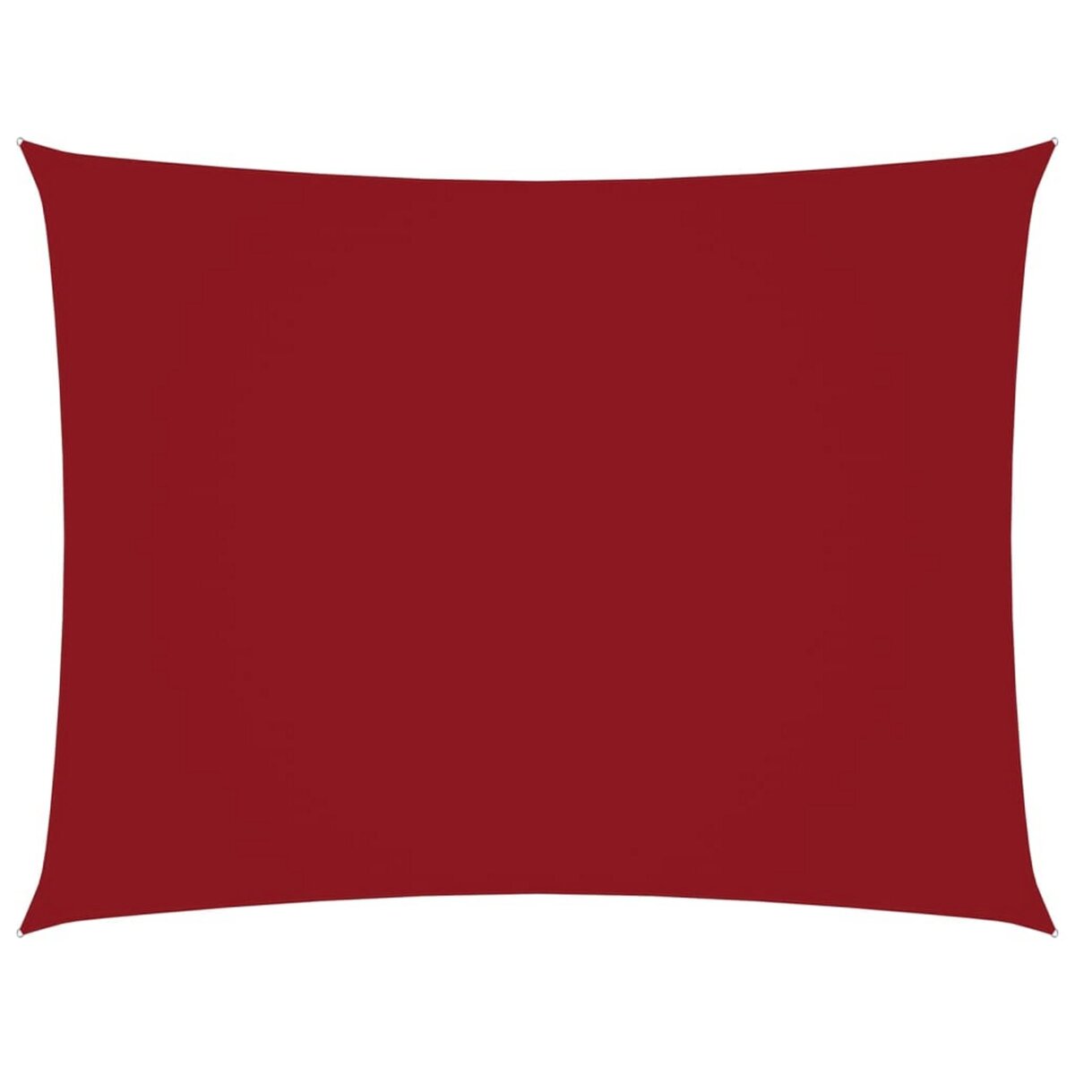 VIDAXL Voile de parasol Tissu Oxford rectangulaire 2x3 m Rouge