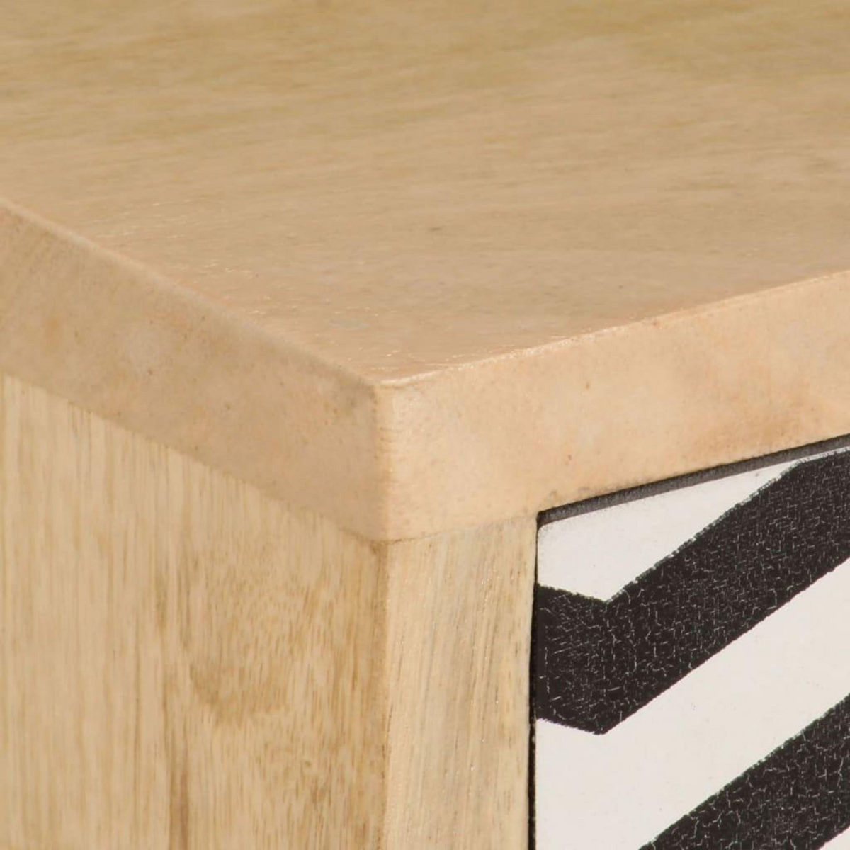 VIDAXL Meuble TV 120x30x40 cm Bois massif de manguier