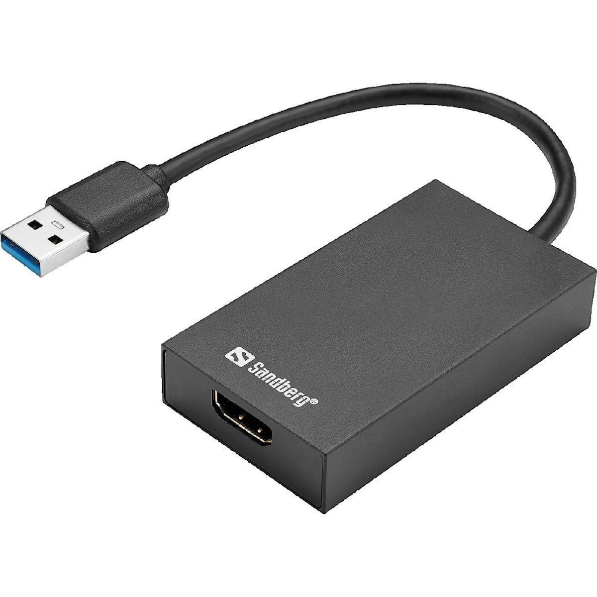 Sandberg Convertisseur USB 3.0 vers HDMI Sandberg USB 3.0