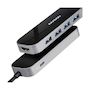 Voir la diapositive 2 : AXIOM Hub USB-C Axagon HMC-6H4A avec 4 ports USB-A et sortie HDMI