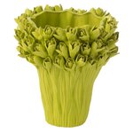 Paris Prix Vase Déco en Grès  Ambrosia  29cm Vert
