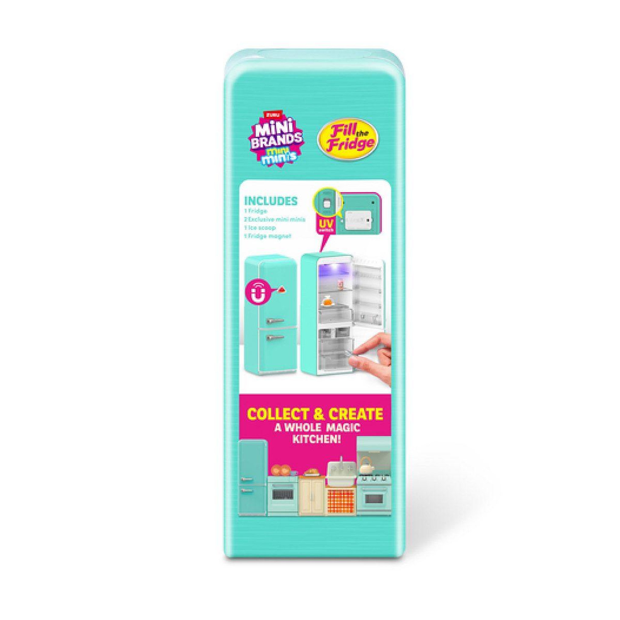 Voir la diapositive 3 : ZURU Mini brands fill the fridge ensemble de jeu de