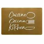 Paris Prix Set de Table Imprimé  Cuisina  28x43cm Or