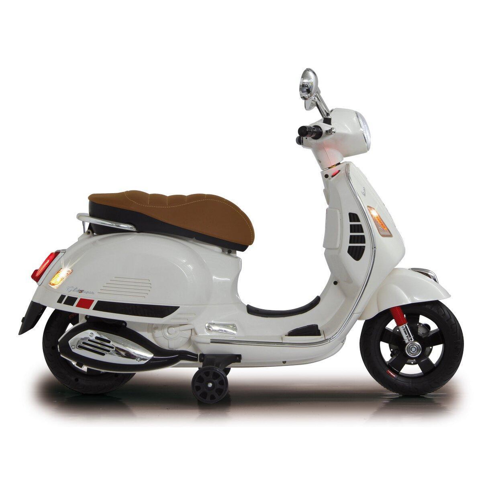 Voir la diapositive 4 : Jamara Porteur Vespa GTS 125 blanc