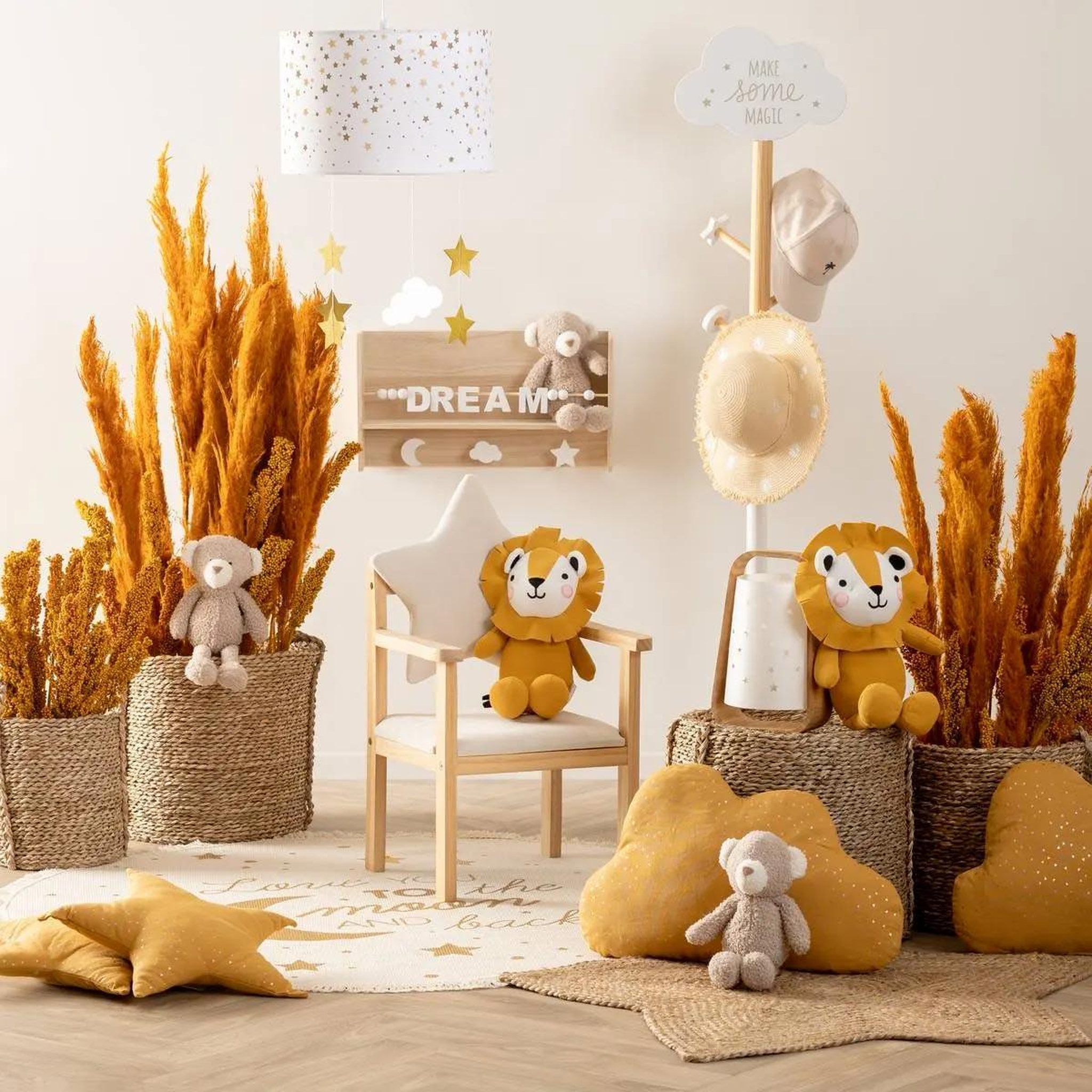 Voir la diapositive 5 : Atmosphera Kids Porte-manteau nuage pour enfant - hauteur 135,50 cm - blanc et beige