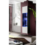 Voir la diapositive 2 : Paris Prix Vitrine LED Murale Design  Fly III  170cm Blanc & Noir