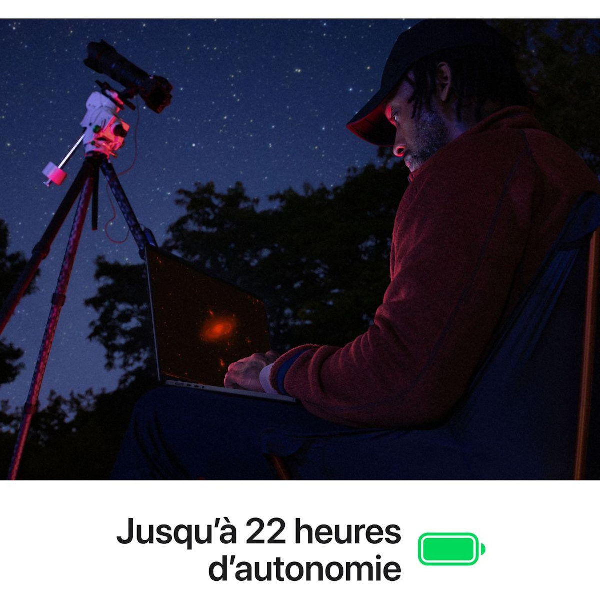 APPLE Ordinateur Apple Pro 16  Puce M5 Max CPU 18 / GPU 40 cœurs Mémoire RAM 48Go Stockage 2To SSD XDR Noir sidéral