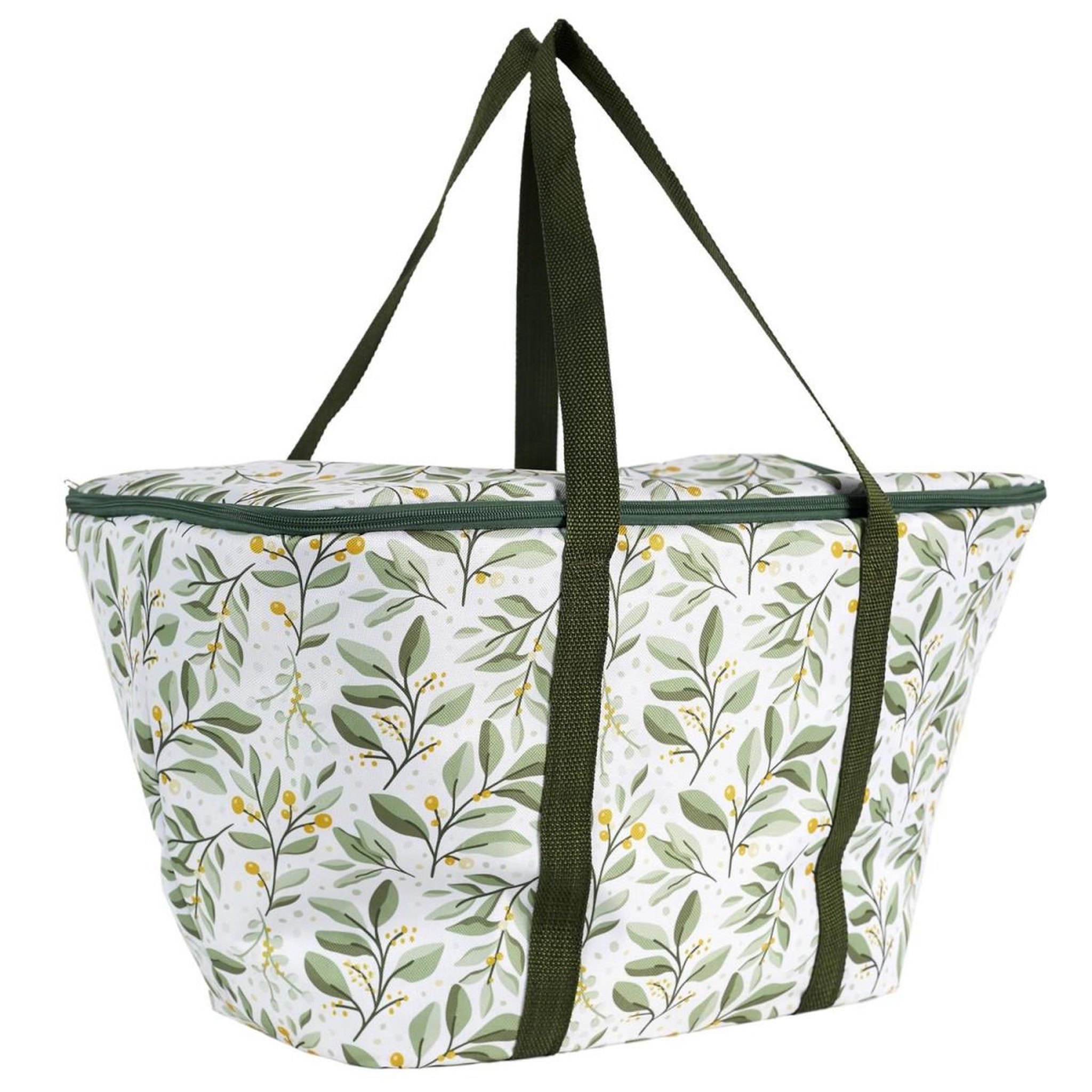 COOK CONCEPT Panier Fraîcheur  Pique-Nique  41L Blanc & Vert
