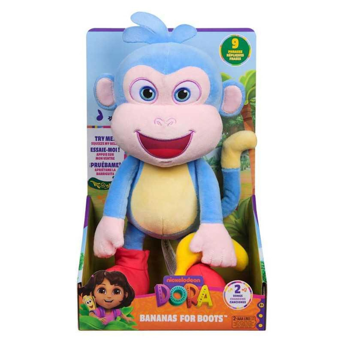 Spin Master Peluche interactive Spin Master Babouche Dora 35 cm