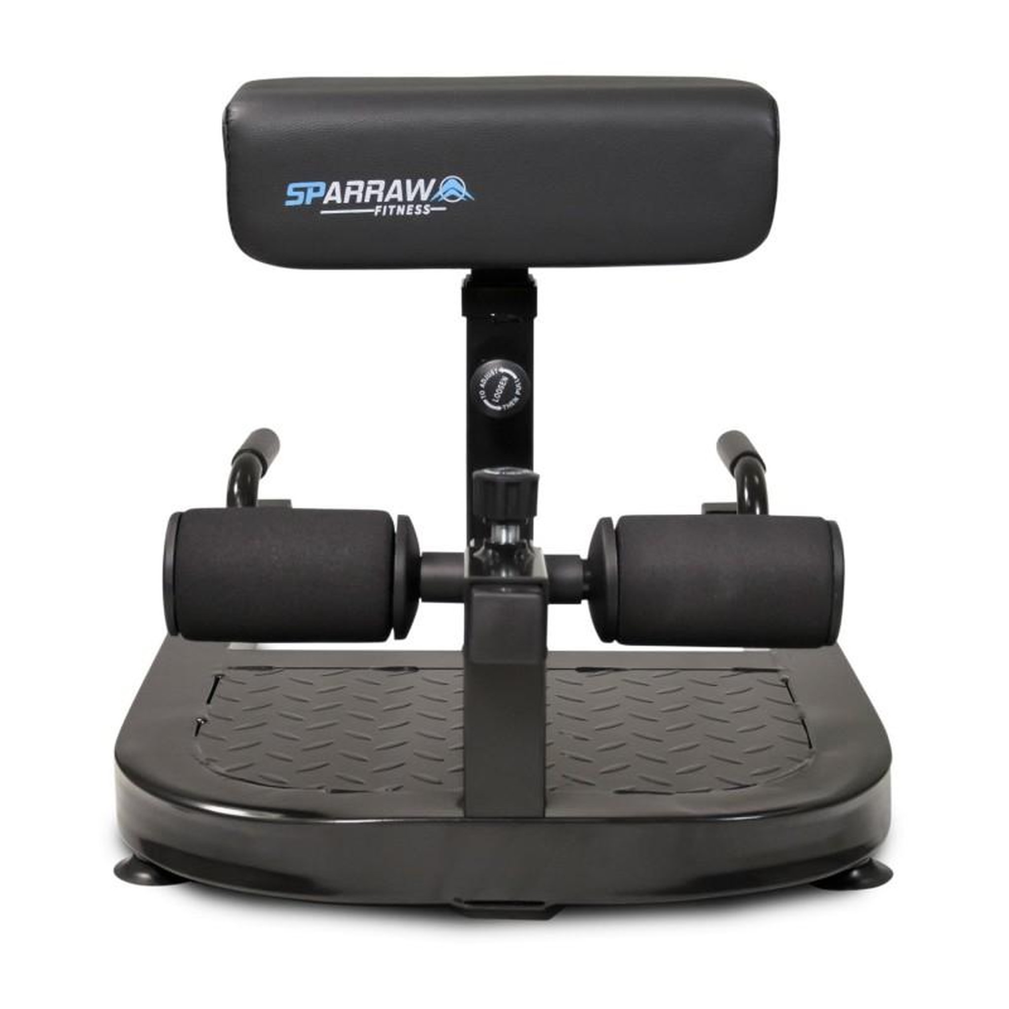 Voir la diapositive 6 : SPARRAW Squat Machine FORTIUS Appareil de musculation multifonction 84 x 48 x 73 cm - 2 Dossiers interchangeables et réglables